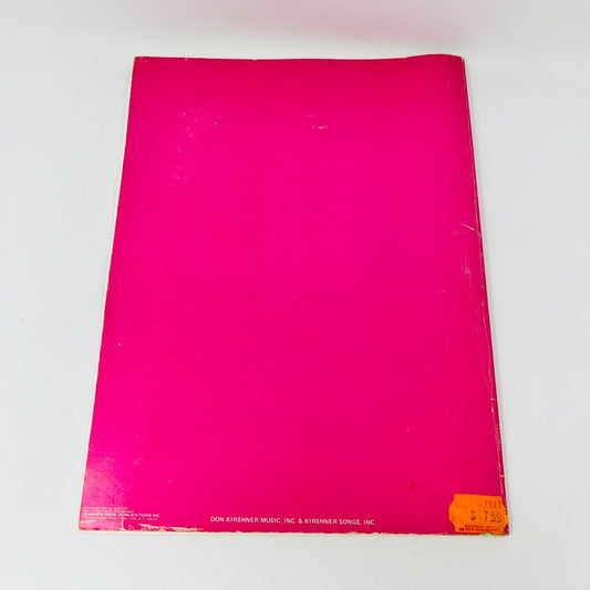 1975 Neil Sedaka's Back Songbook Sheet Music Piano Vocal Guitar Paperback Pop