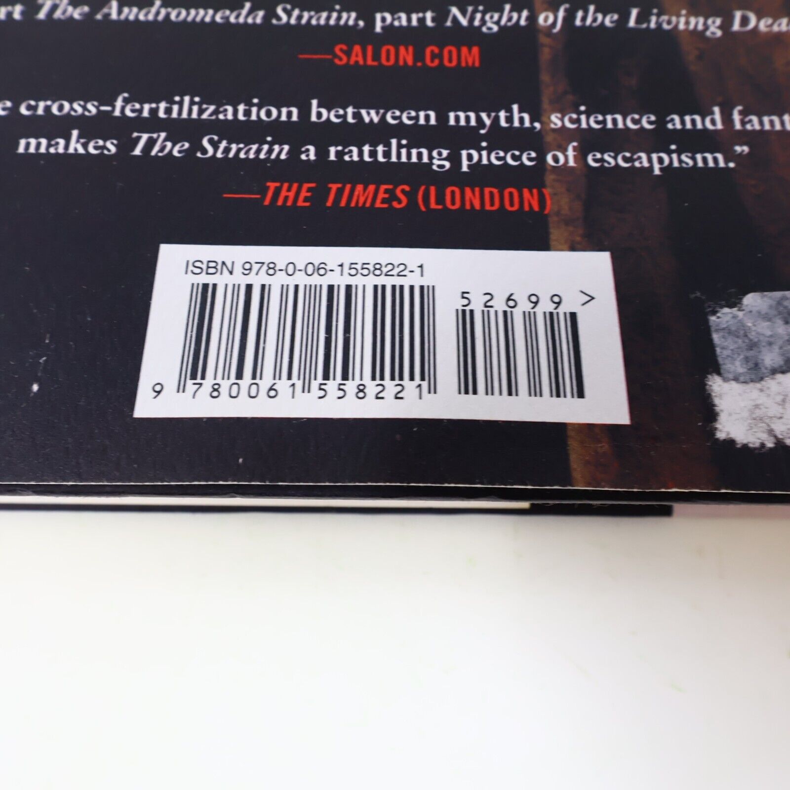 The Strain Trilogy #2 The Fall Guillermo Del Toro Chuck Hogan 2010 1st Print