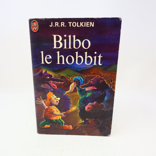 1973 Bilbo le Hobbit J.R.R. Tolkien Fantasy LOTR J'ai Lu Français Livre 70s PB