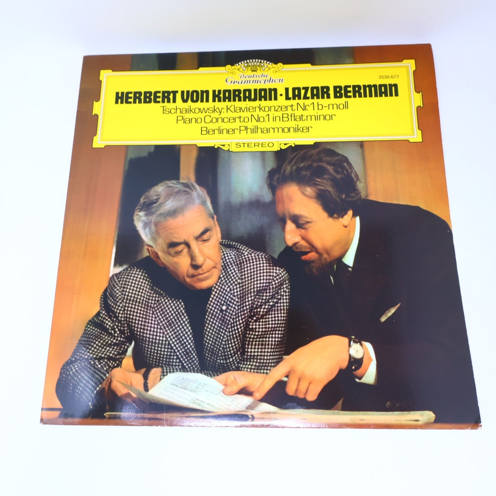 Tschaikowsky Von Karajan Lazar Berman Berliner Klavierkonzert 1 Record 2530 677
