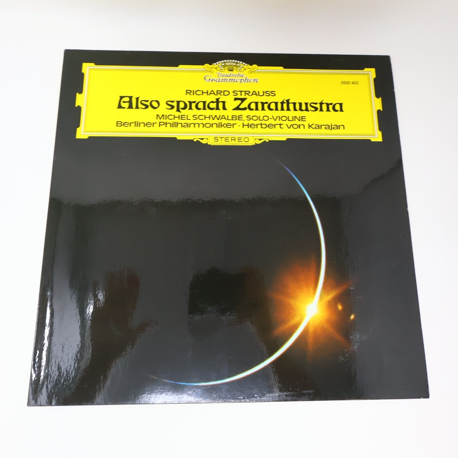 Herbert von Karajan Also Sprach Zarathustra Schwalbé LP Record Vinyl 2530 402