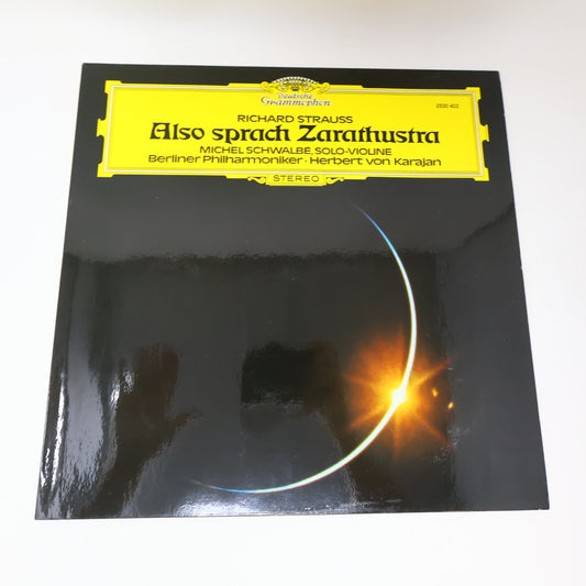 Herbert von Karajan Also Sprach Zarathustra Schwalbé LP Record Vinyl 2530 402