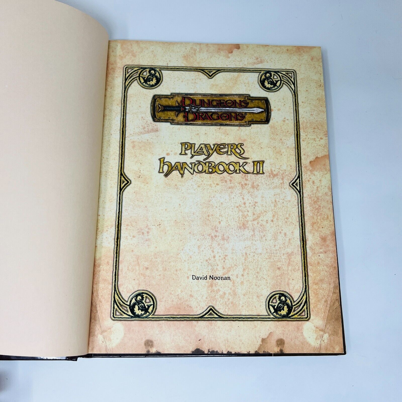 2006 Player's Handbook II Dungeons and Dragons D&D 3.5 Supplement David Noonan