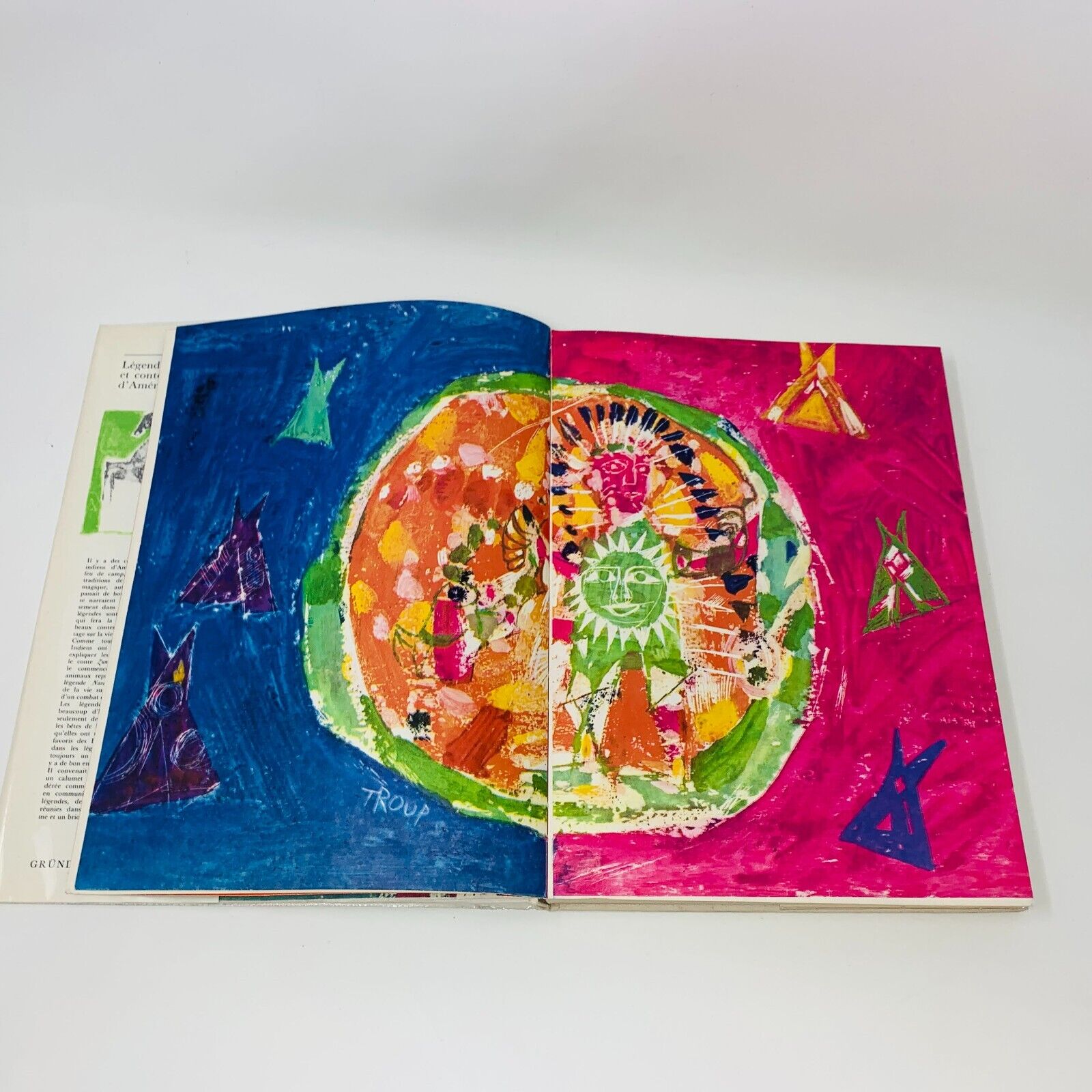 1980 Légendes et Contes des Indiens d'Amérique Grund Vladimir Hulpach Illustré
