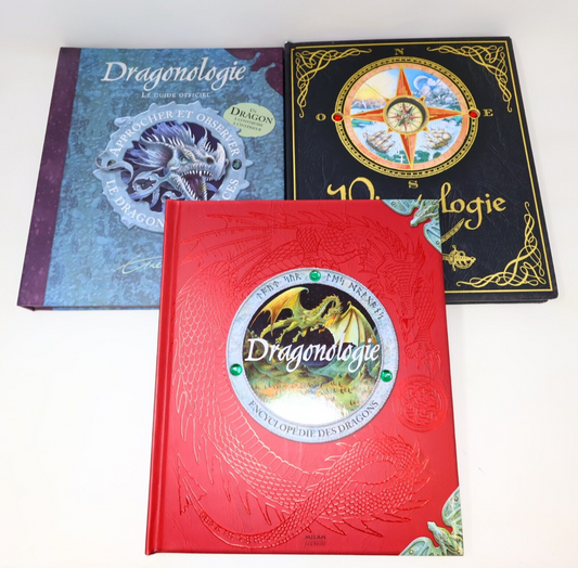 Lot 3 Livres Dragonologie/Dragon des Glaces/Piratologie Dugald A. Steer Français