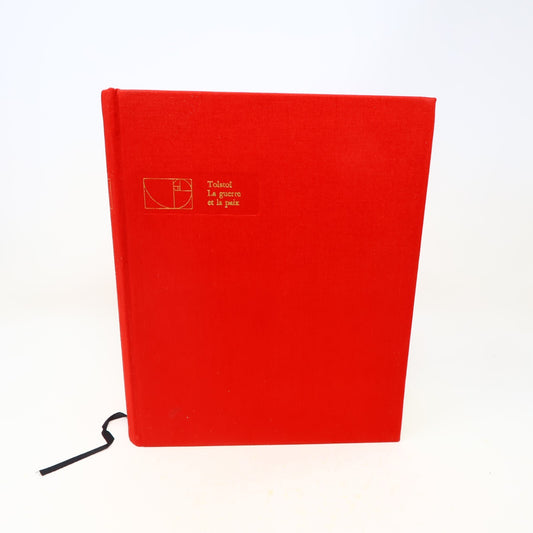 1963 La Guerre et la Paix Léon Tolstoï Les Libraires Associés Numéroté Illustré