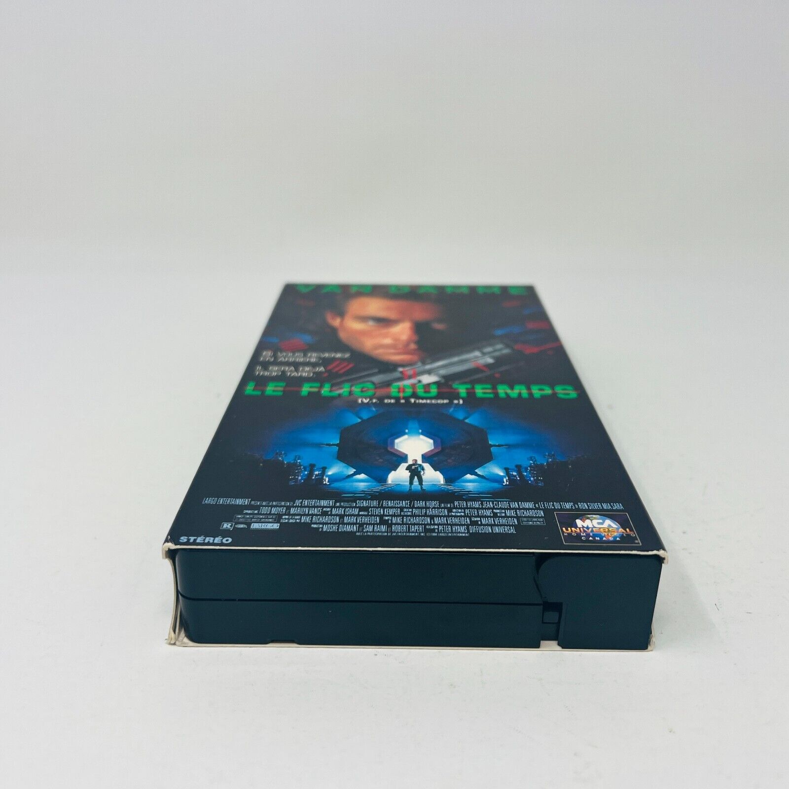1995 Le Flic du Temps VHS NTSC Testé Van Damme Timecop en Français/French Action