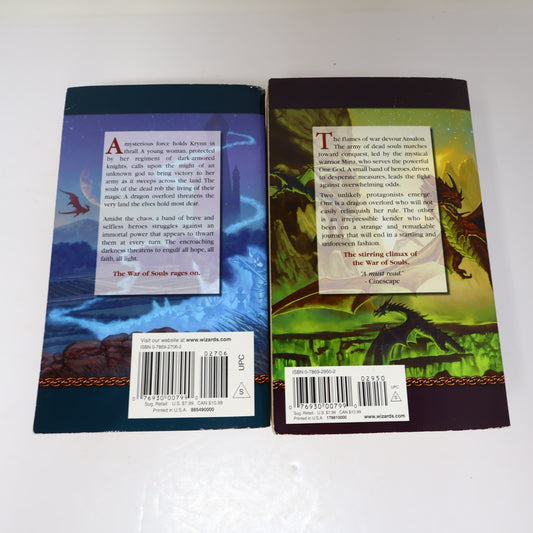 The War of Souls #2-3 Dragonlance Lot Dragons of a Lost Star Weis/Hickman PB WOC