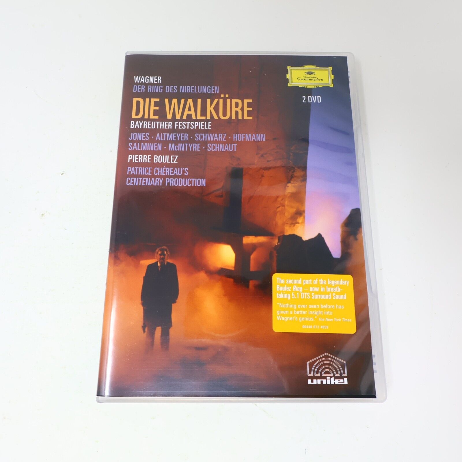Richard Wagner Der Ring Des Nibelungen Opera DVD Box Set Pierre Boulez NTSC 4:3