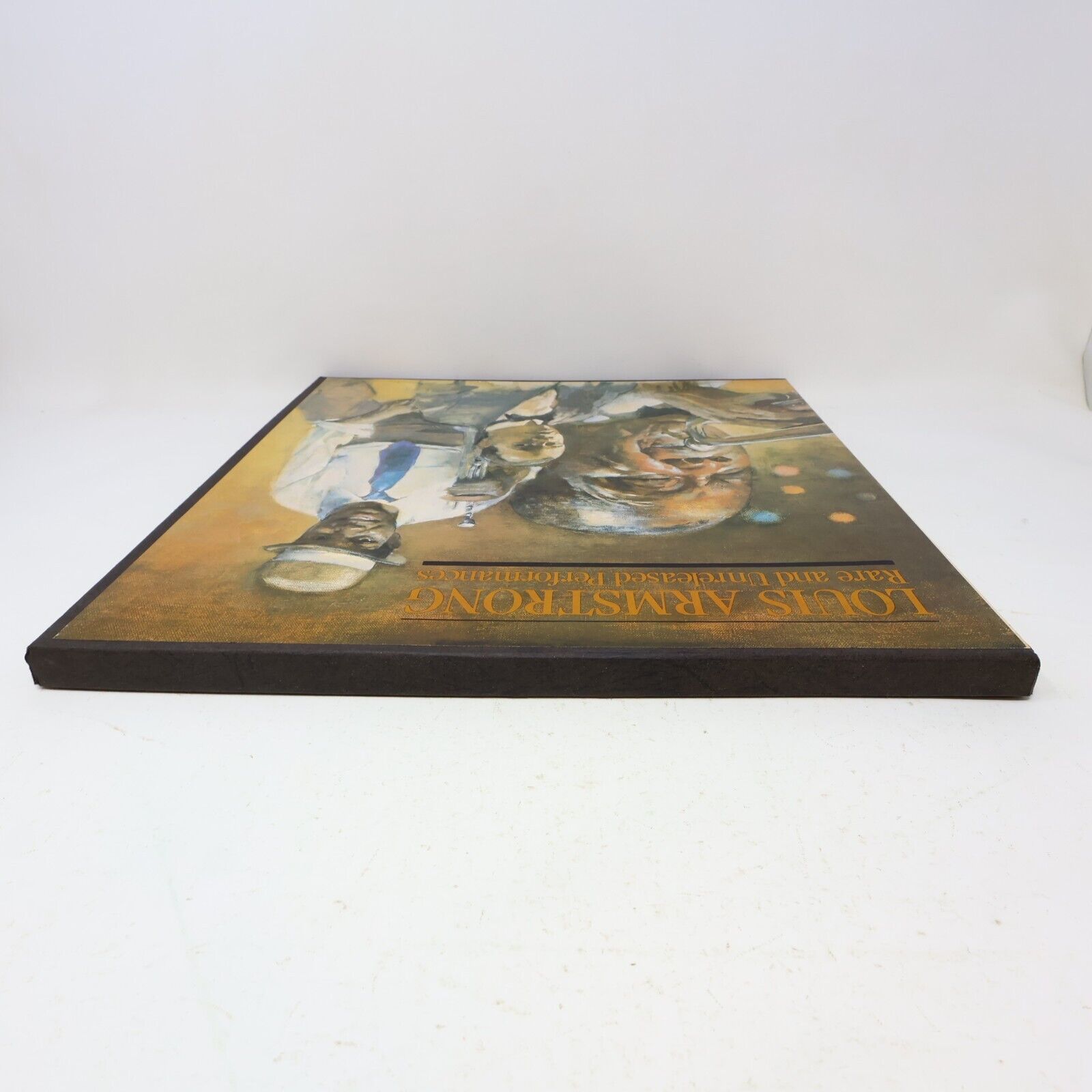 Louis Armstrong ‎Rare And Unreleased Performances 4 LP Vinyl Record 1982 21-6547