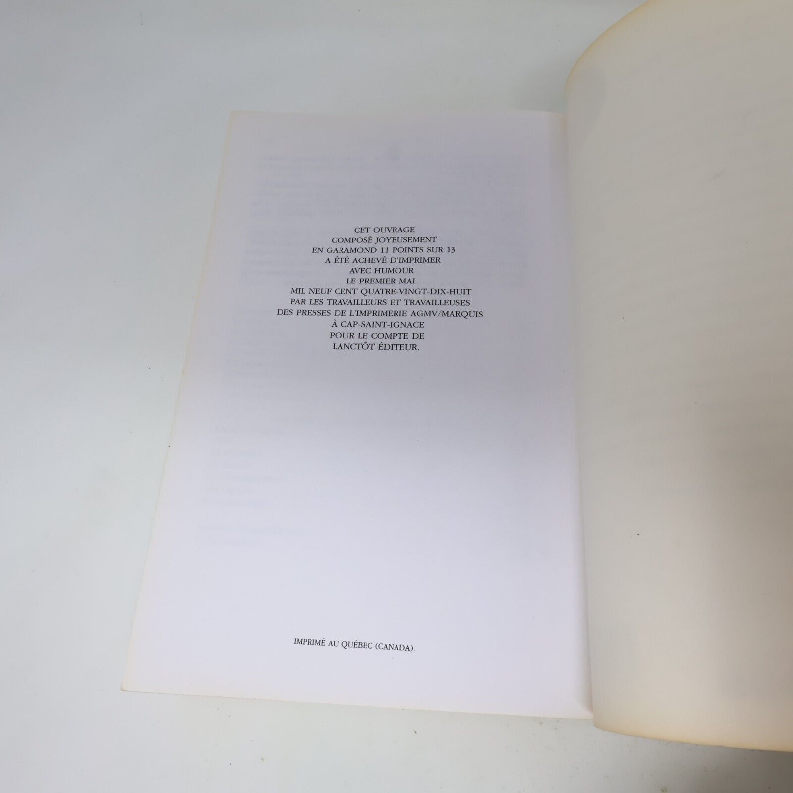 1998 Tout Deschamps Trente Ans de Monologues et de Chansons de Yvon Deschamps PB
