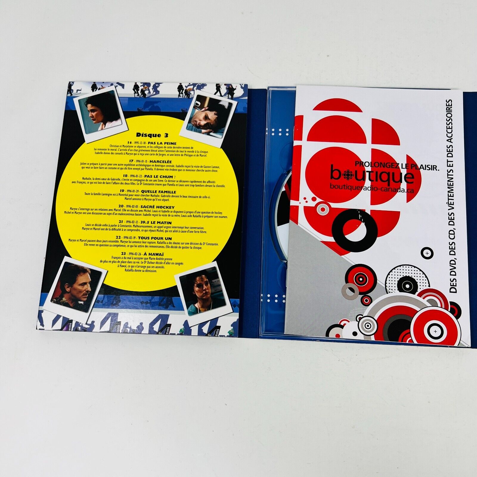 4 et Demi Saison #2 DVD Testé Série Radio Canada Télévision TV Isabelle Brossard
