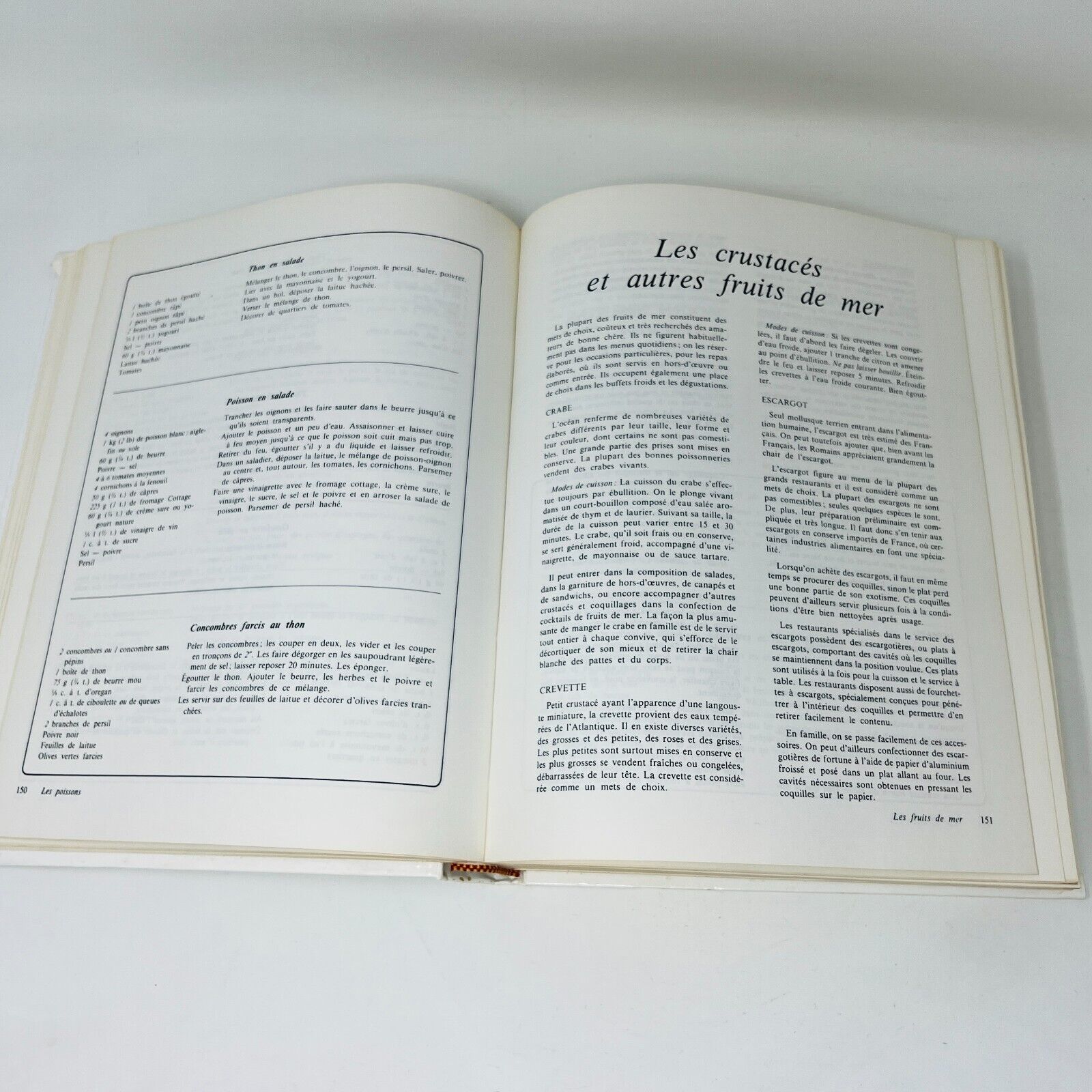 1978 La Cuisine de Monique Chevrier Sa Technique ses Recettes Livre en Français