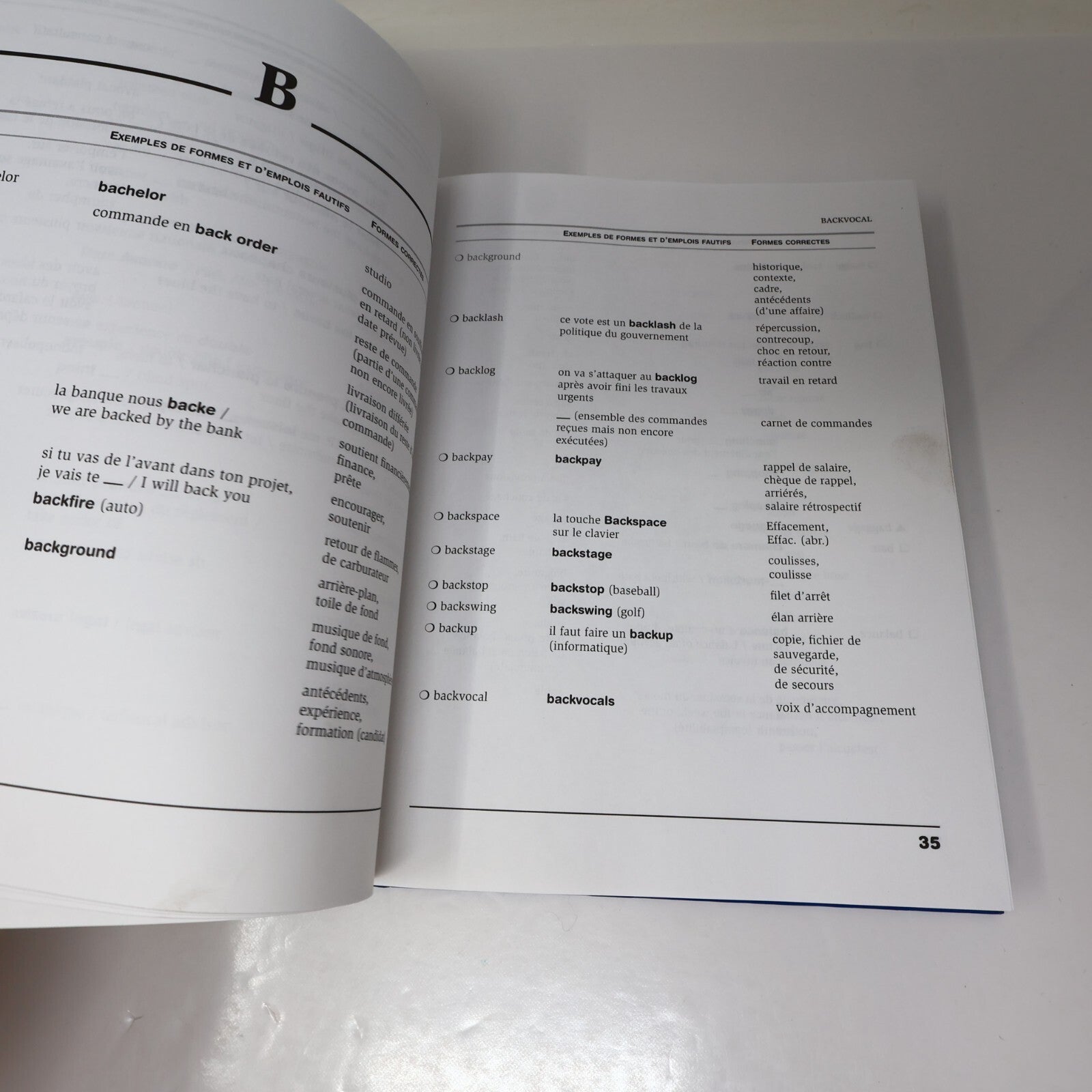 Le Colpron le Dictionnaire des Anglicismes Forest/Boudreau 1998 HC Français 90s