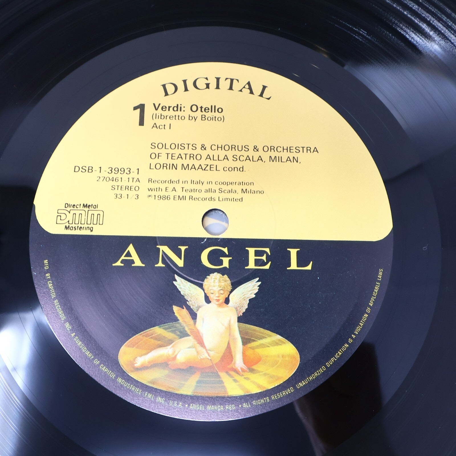 Otello Placido Domingo Katia Ricciarelli J. Diaz 2x LP Record Box Set DSB-3993