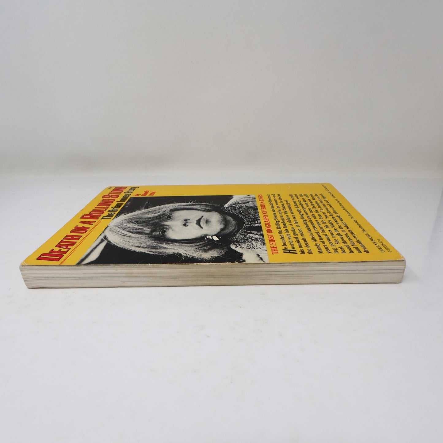 Death of a Rolling Stone the Brian Jones Story Mandy Aftel Putnam 1982 PB Music