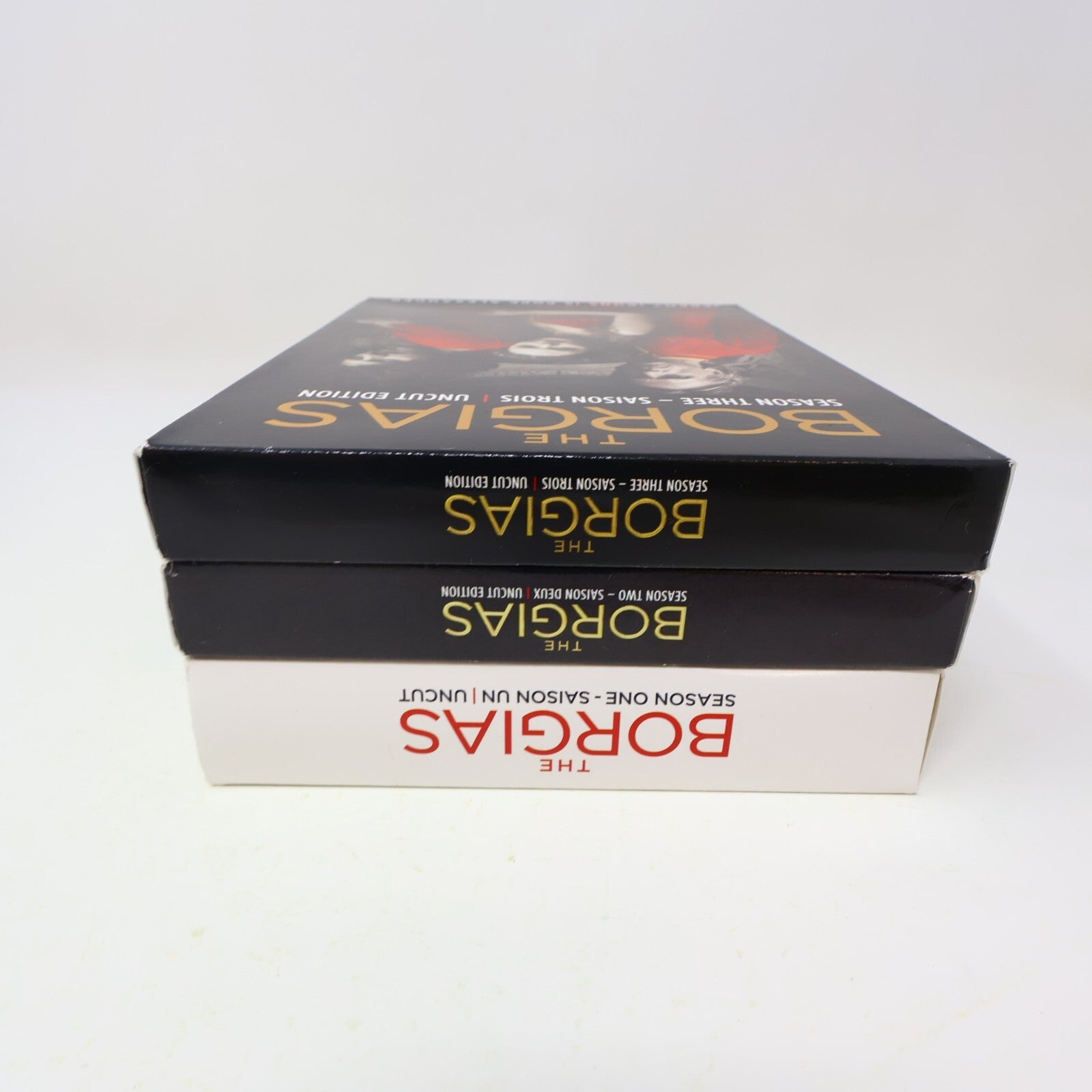 The Borgias Complete Series Uncut Season #1-2-3 DVD Set NTSC English & Français