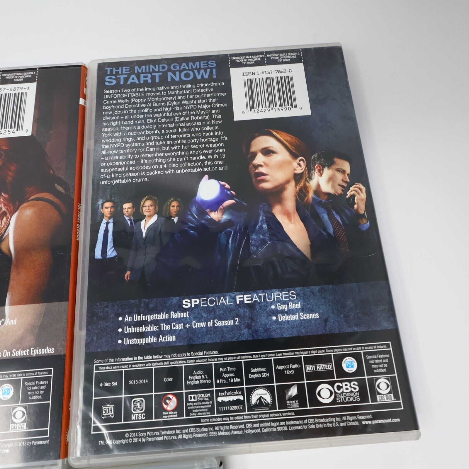 Unforgettable Seasons 1-3 DVD Lot Tested NTSC Region 1 Poppy Montgomery English