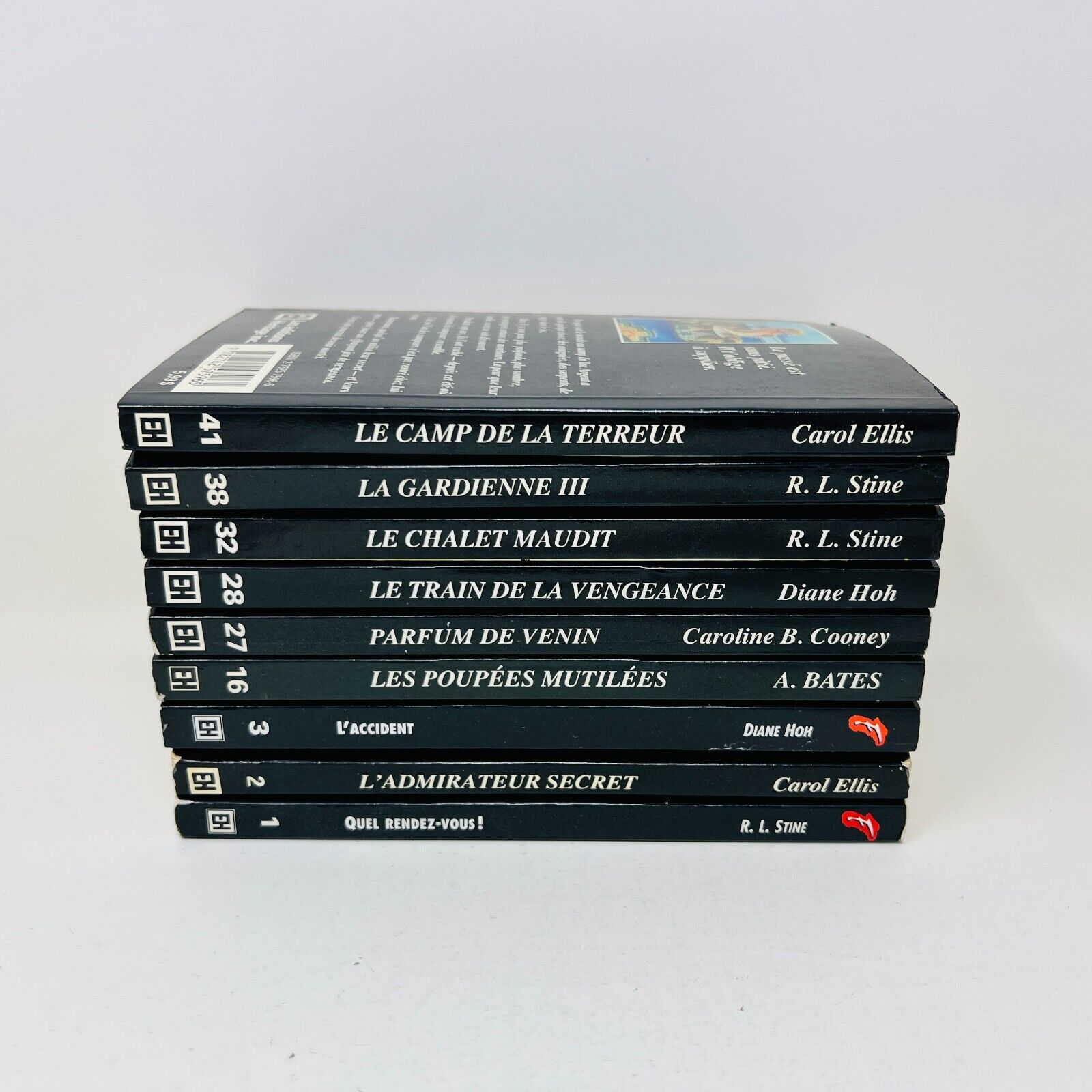 9x Frissons EH Lot Livres Quel Rendez-Vous!/L'Accident/Poupées Mutilées Stine