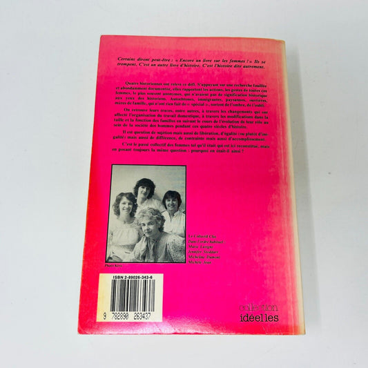 1985 L'Histoire des Femmes au Québec Collectif Clio Français/French Historique