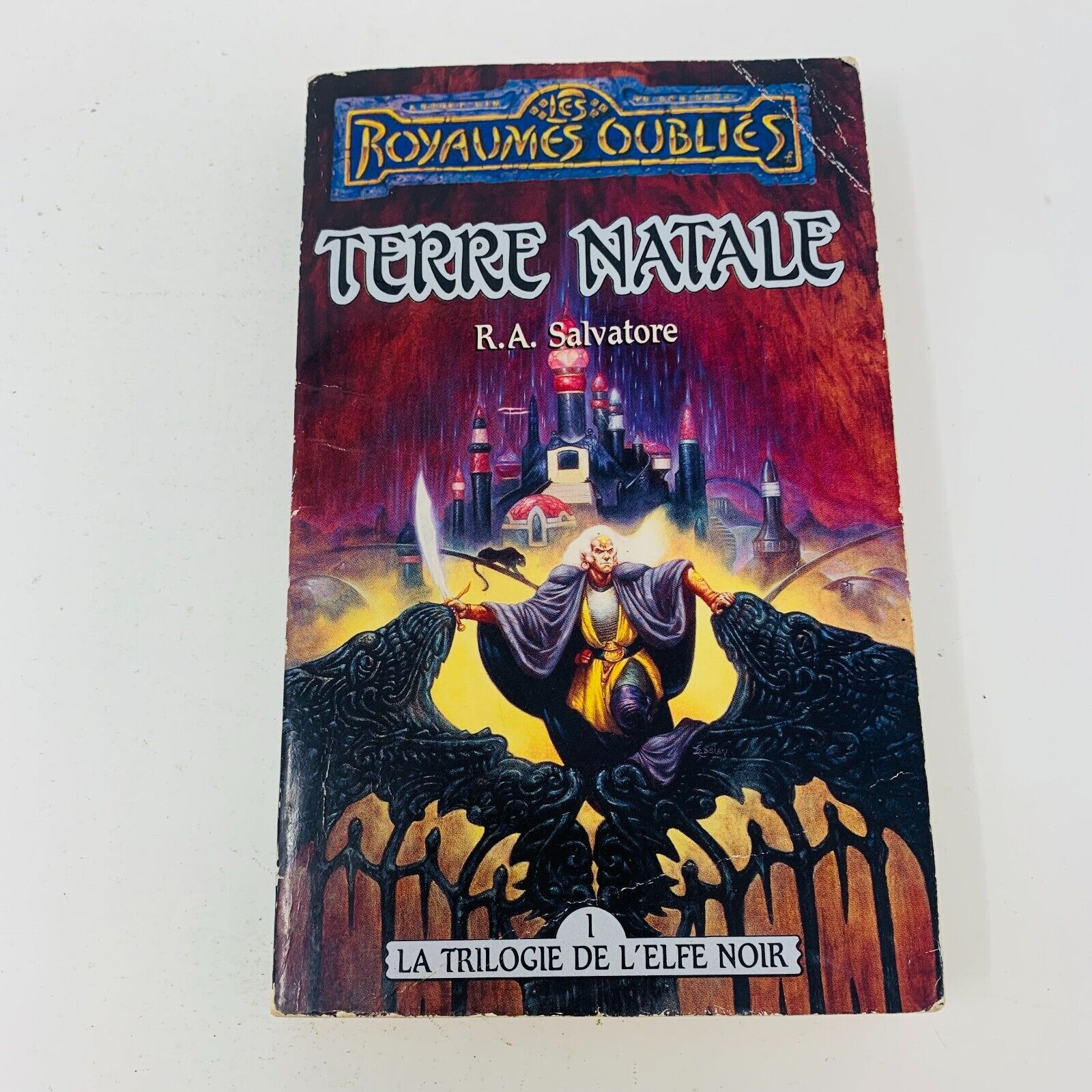 La Trilogie de l'Elfe Noir Royaumes Oubliés #4-6 Série Complète Fleuve Noir Lot