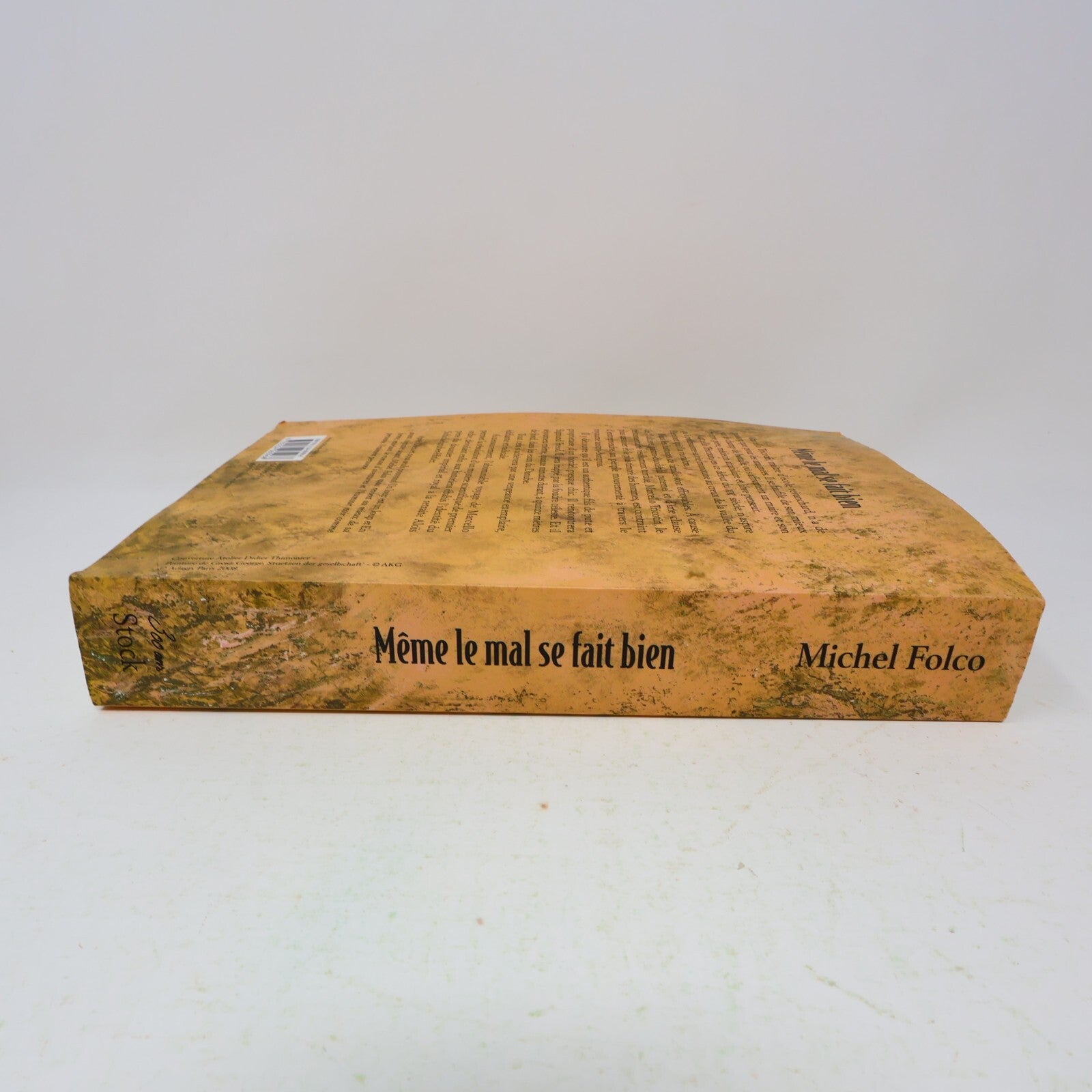 2008 Même le Mal se Fait Bien Michel Folco Stock Fiction Historique Français PB