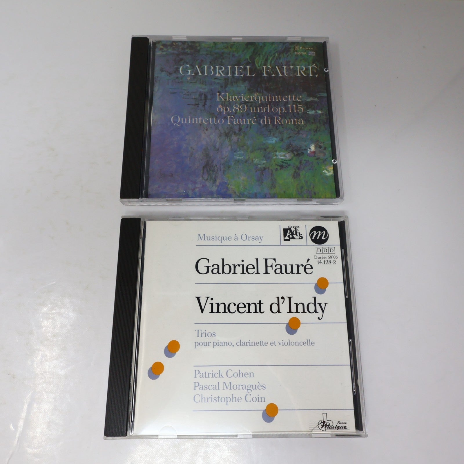 Gabriel Fauré 9 CD Lot Requiem/Violin Sonatas/Musique de Chambre/Piano Quartets