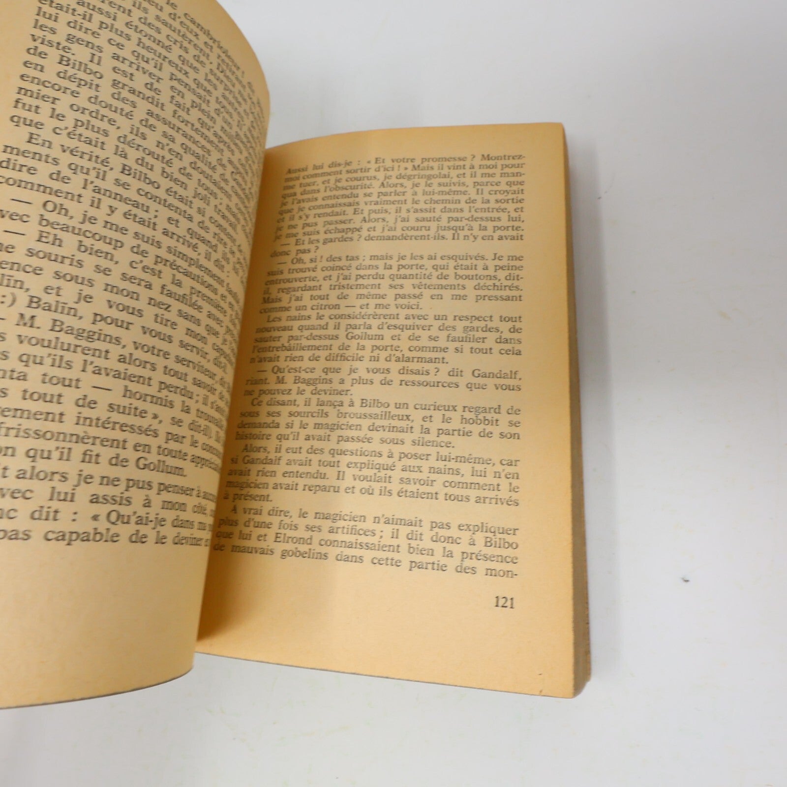 1973 Bilbo le Hobbit J.R.R. Tolkien Fantasy LOTR J'ai Lu Français Livre 70s PB