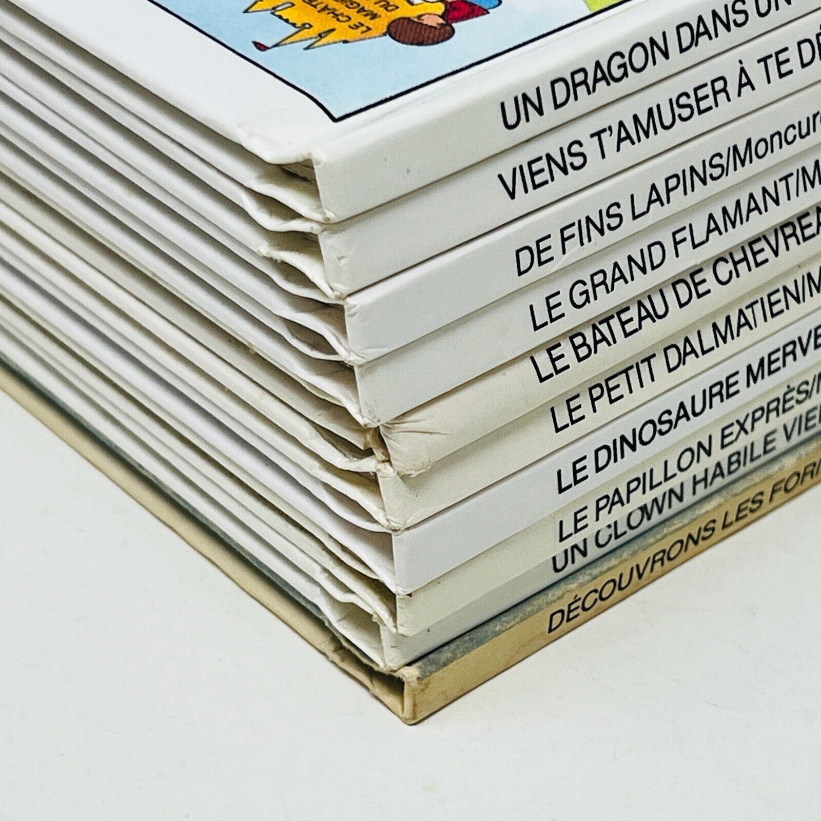 10x Le Chateau Magique du Livre Lot Livres Enfants Français Child French Moncure