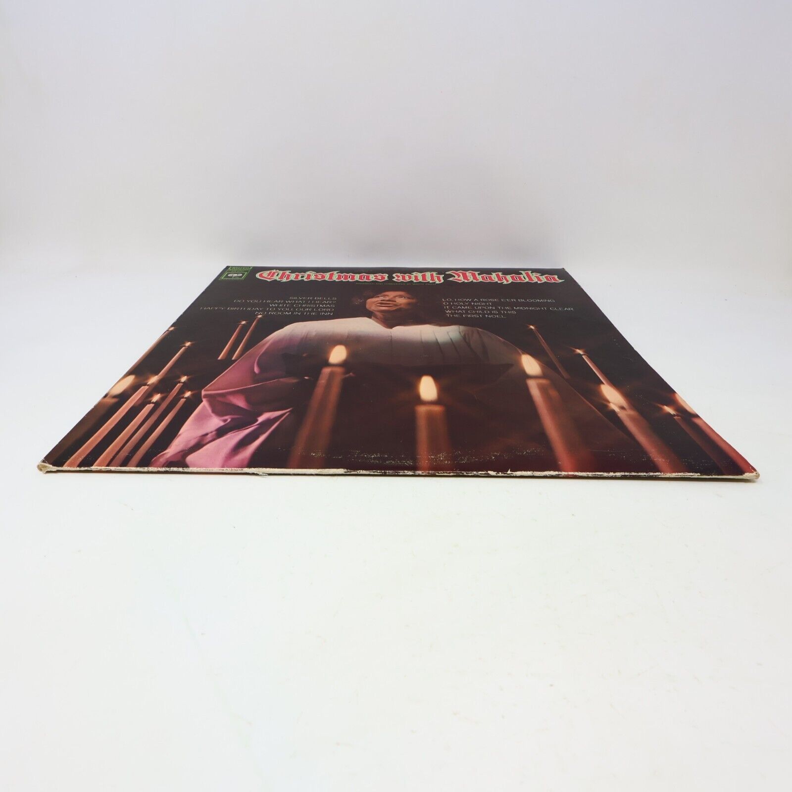 Christmas With Mahalia Jackson LP Record 1967 CS 9727 Marty Paich Silver Bells