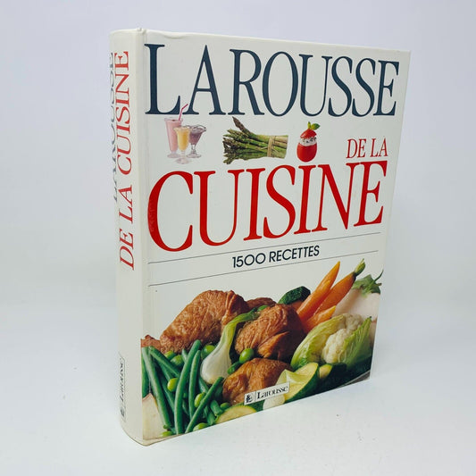 1990 Larousse de la Cuisine 1500 Recettes Livre Laure Flavigny Français Cookbook