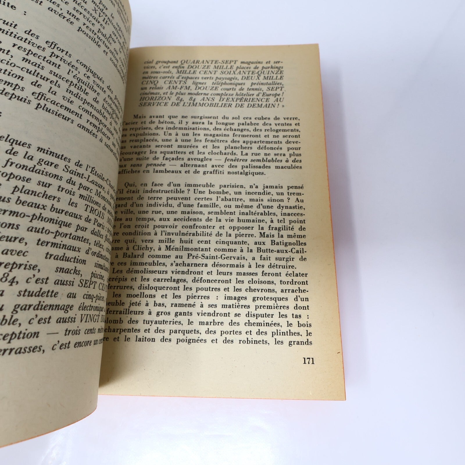 La Vie Mode d'Emploi Georges Perec Poche 1980 Littérature Française Roman France