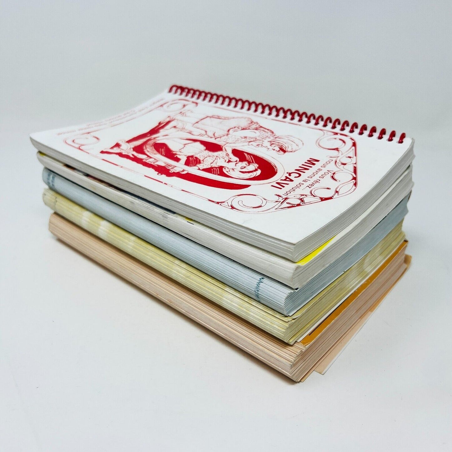 Minçavi 1-2-3-4-5 Lot de Livres de Recettes Cuisine Diète Mincavi Lyne Martineau