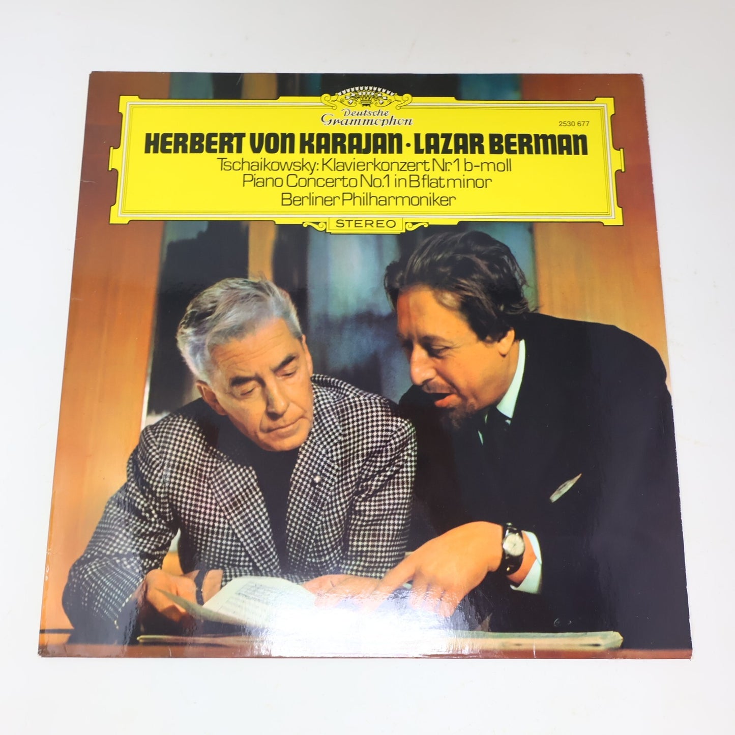 Herbert von Karajan Lazar Berman Tschaikowsky Klavierkonzert 1 Record 2530 677