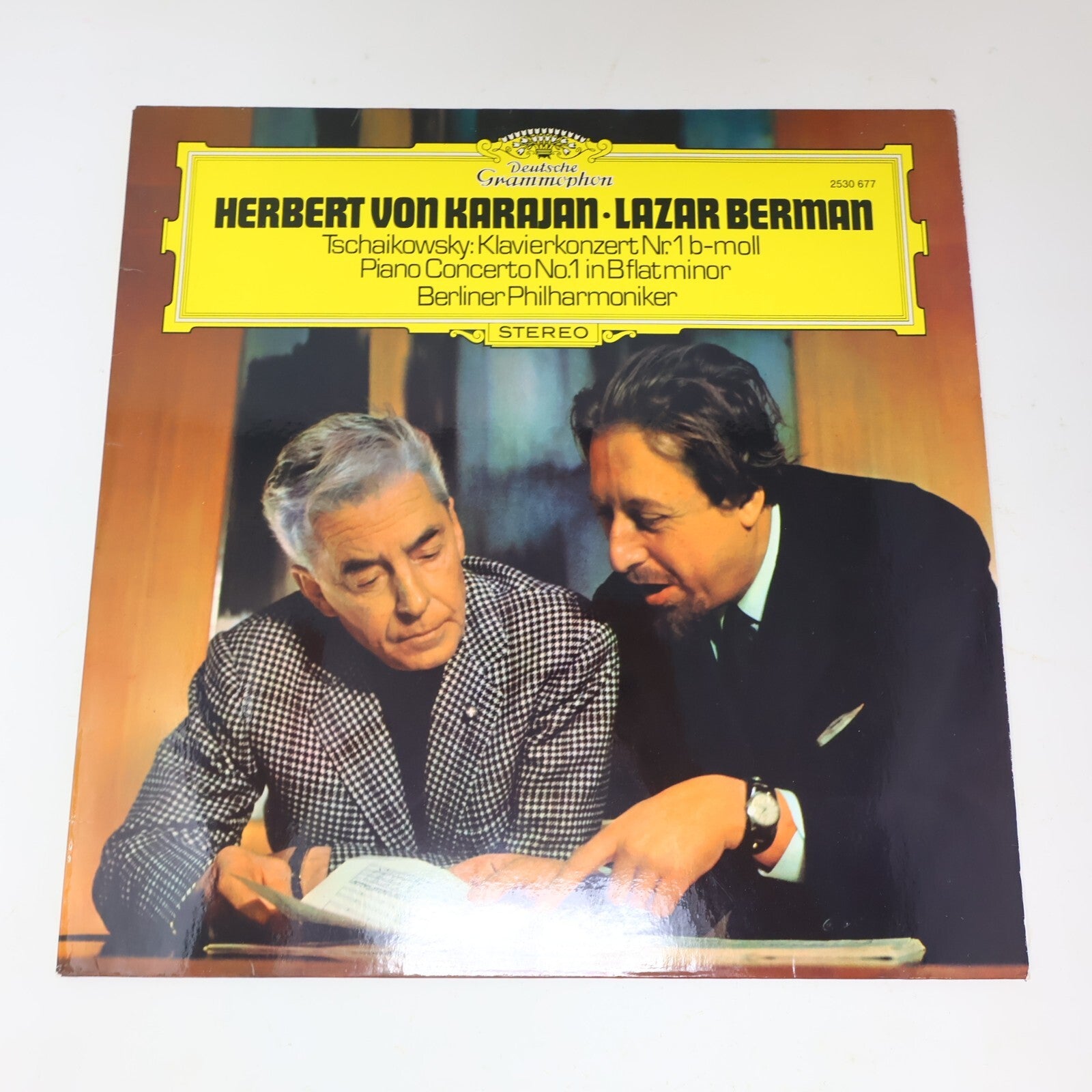 Herbert von Karajan Lazar Berman Tschaikowsky Klavierkonzert 1 Record 2530 677