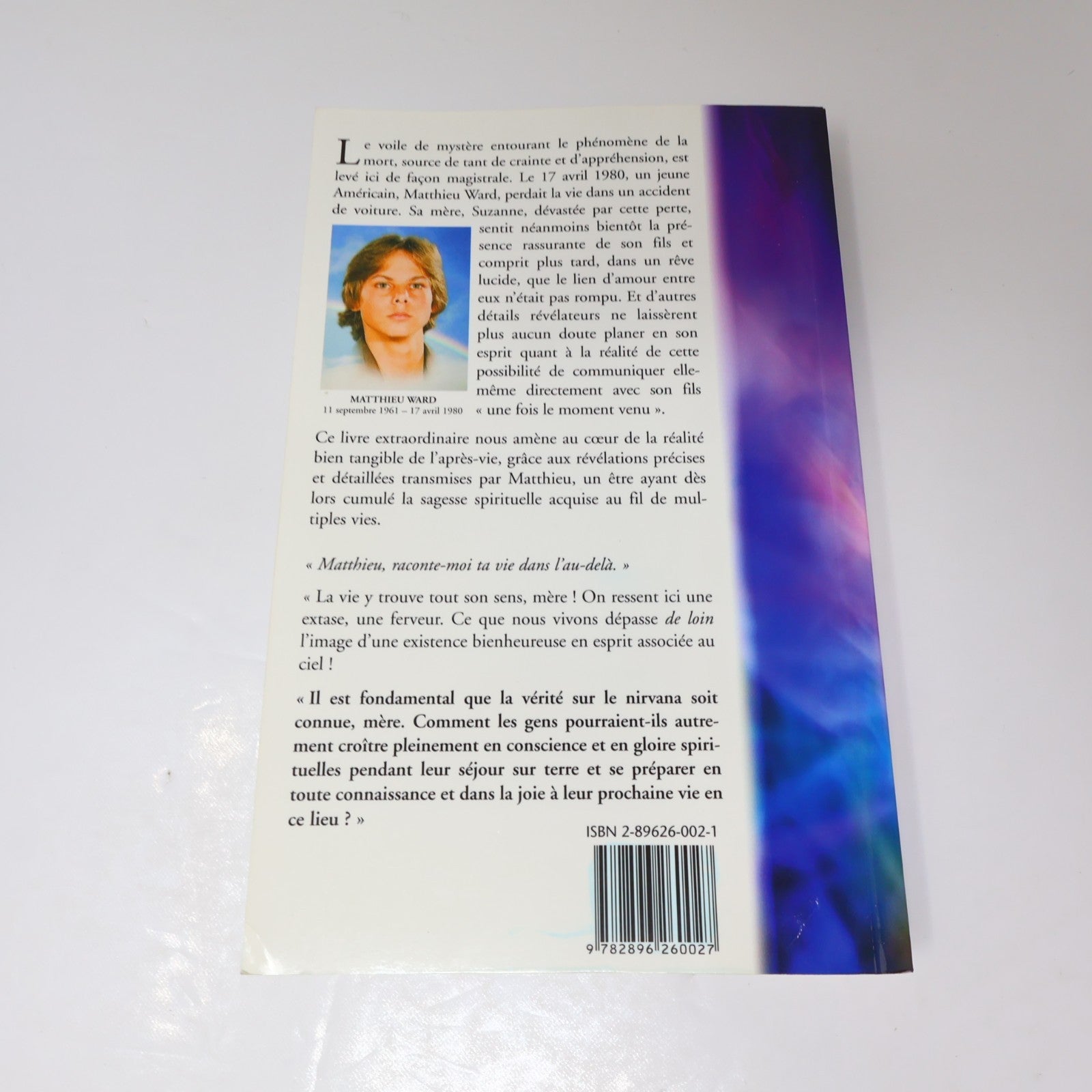 Nirvana Lumière Nouvelle sur la Vie dans l'Au-Delà Suzanne Ward Arianne 2005 PB
