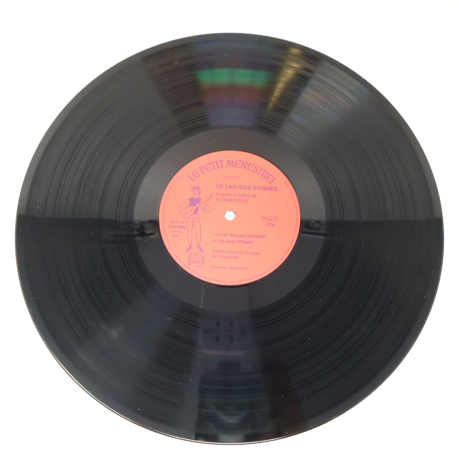 Le Lac des Cygnes Tchaikovski Jean Topart Disque Record Vinyl ALB-6005 Français