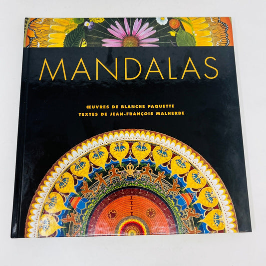 2006 Mandalas Oeuvre de Blanche Paquette Monographie d'Artiste Français Livre HC
