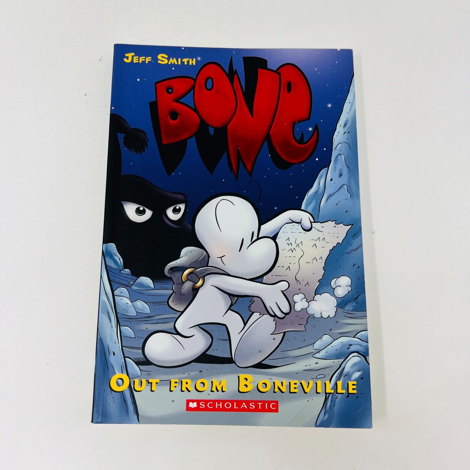Lot of 10 Bones by Jeff Smith Paperback Scholastics Comics 1-9 + Rose Set Bundle