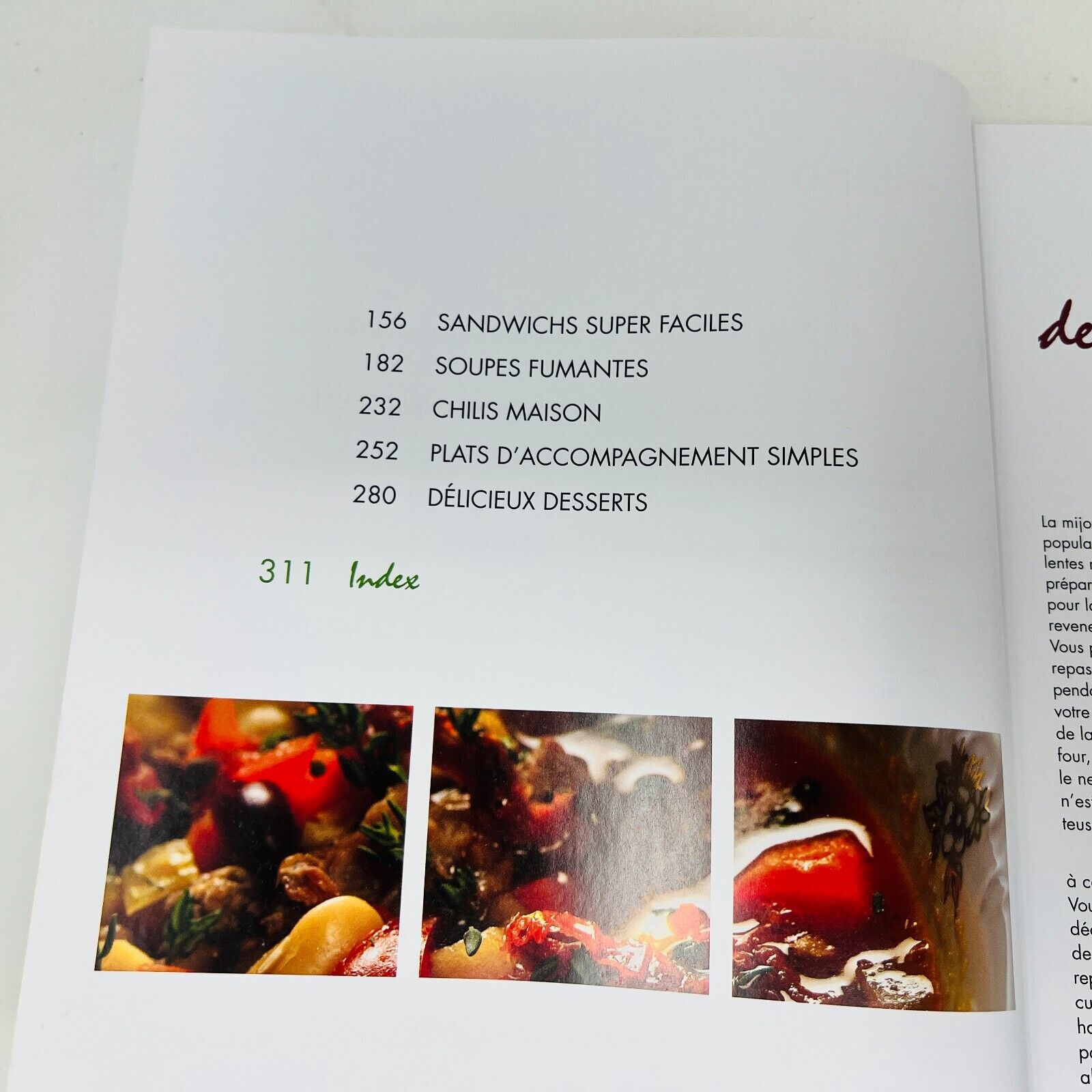 2008 Le Grand Livre de la Mijoteuse de Jean Roby Cuisine Recettes Français HC