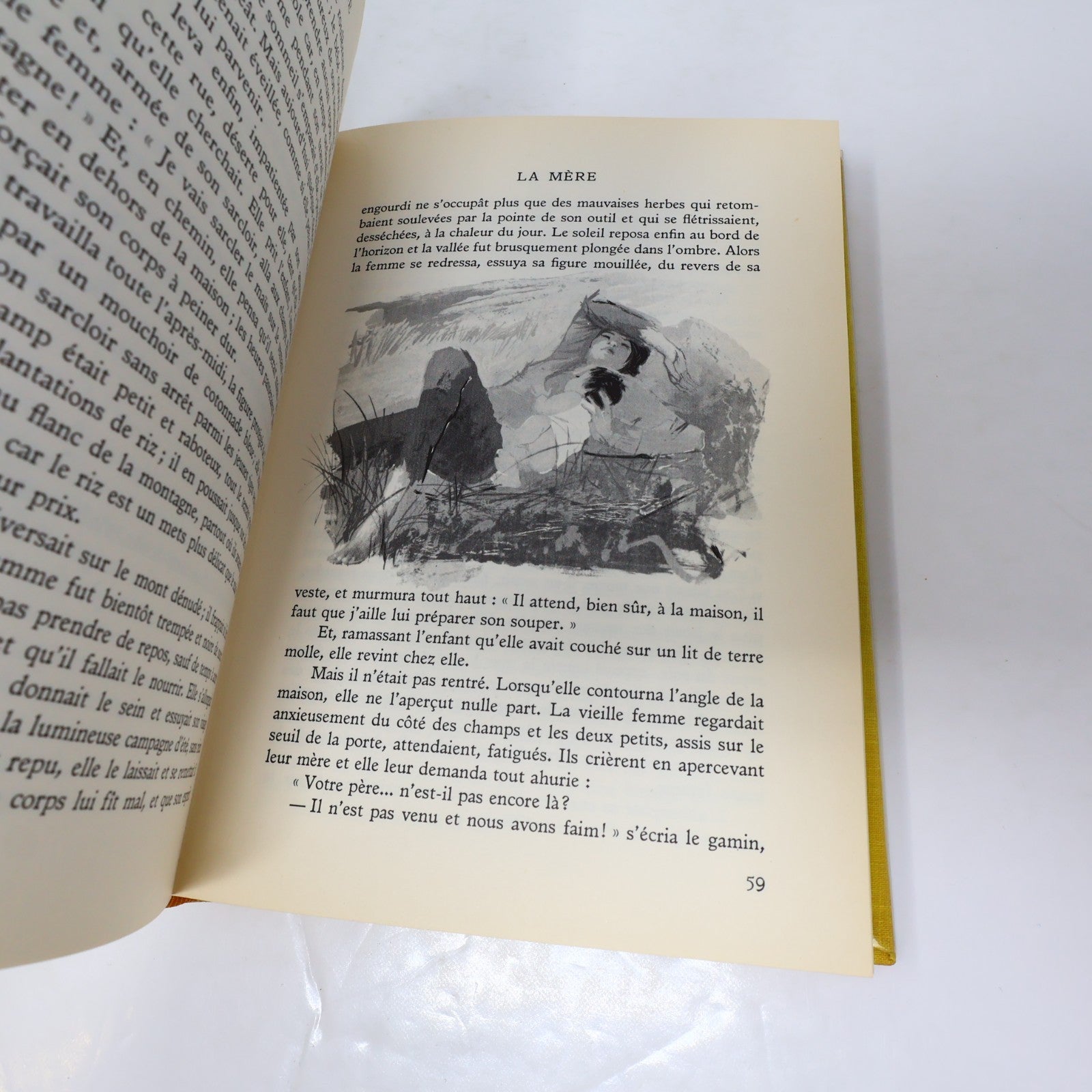 La Mère Pearl Buck Collection Super Librairie Stock-Paris 1958 HC Français Roman
