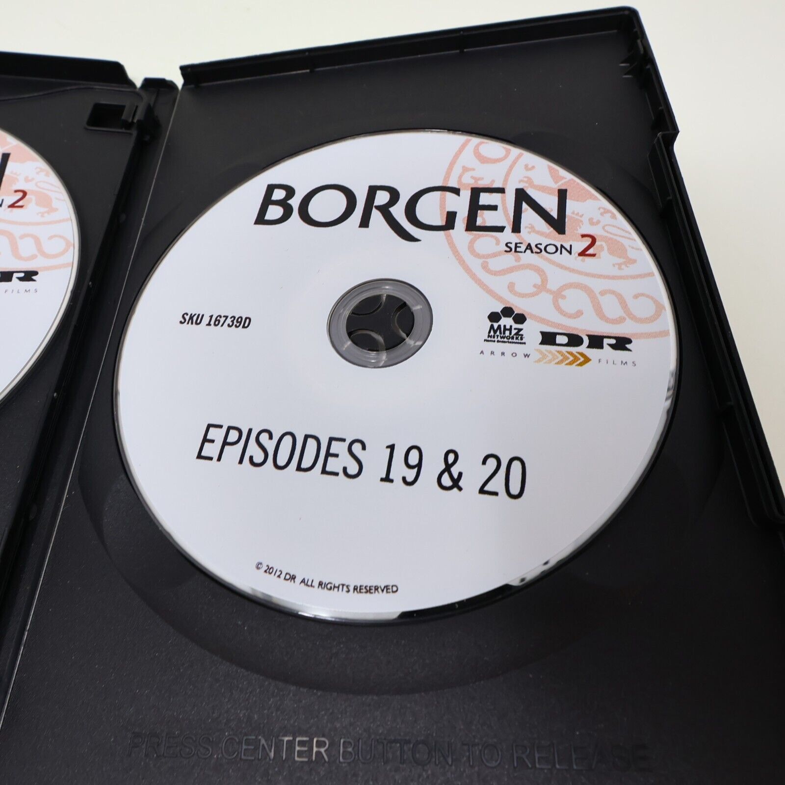 Borgen Season 2 DVD Tested NTSC Region 1 Danish with English Subtitles MHZ 2013
