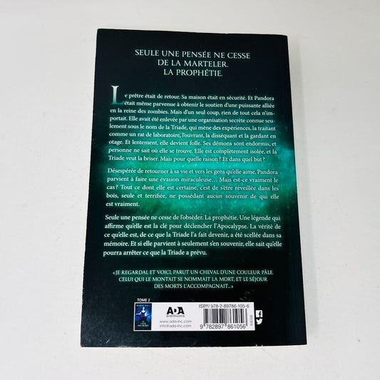 2017 La Nuit des Hurleurs Nuits Écarlates #3 de Marie Hall Livre Ada en Français