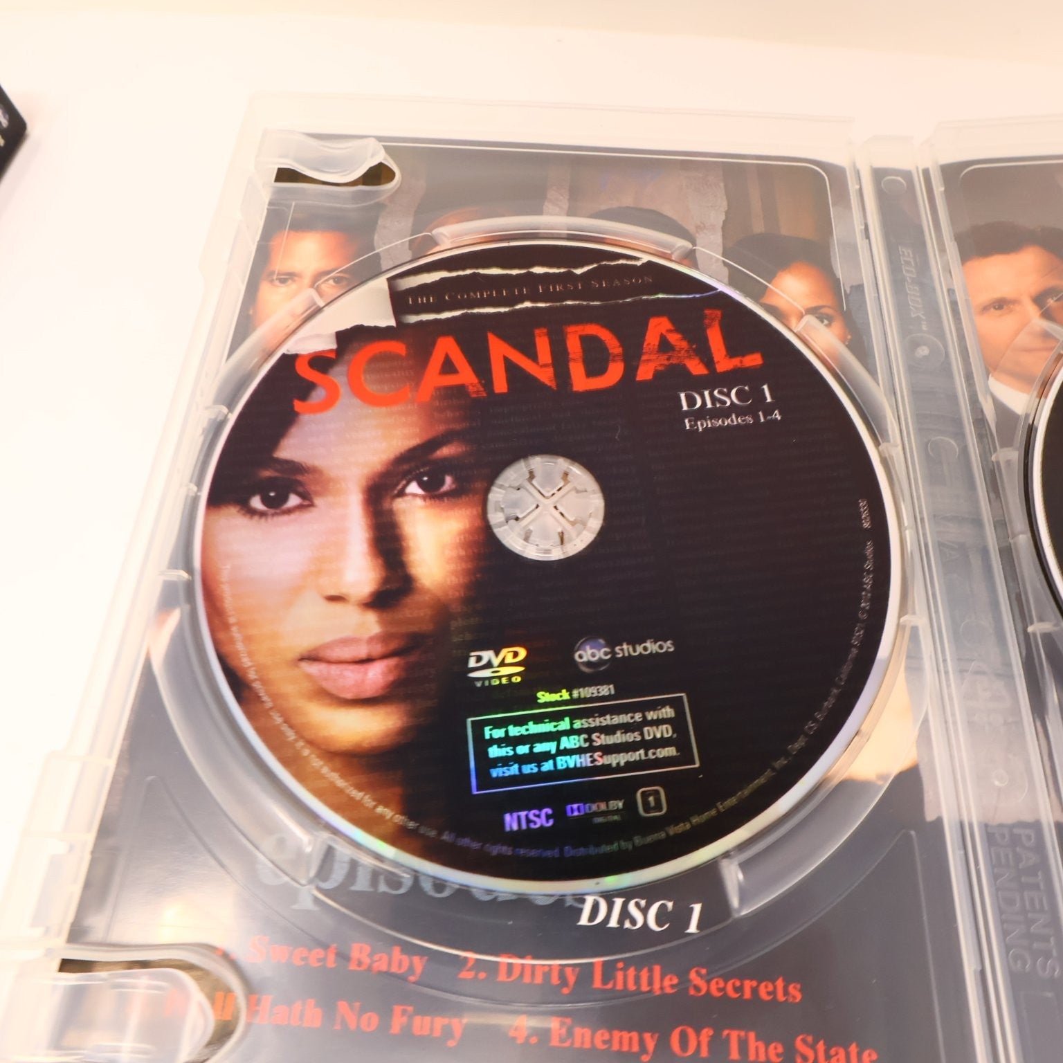Scandal DVD Seasons #1-2-3 2012-2014 Kerry Washington Tested Region 1 NTSC ABC