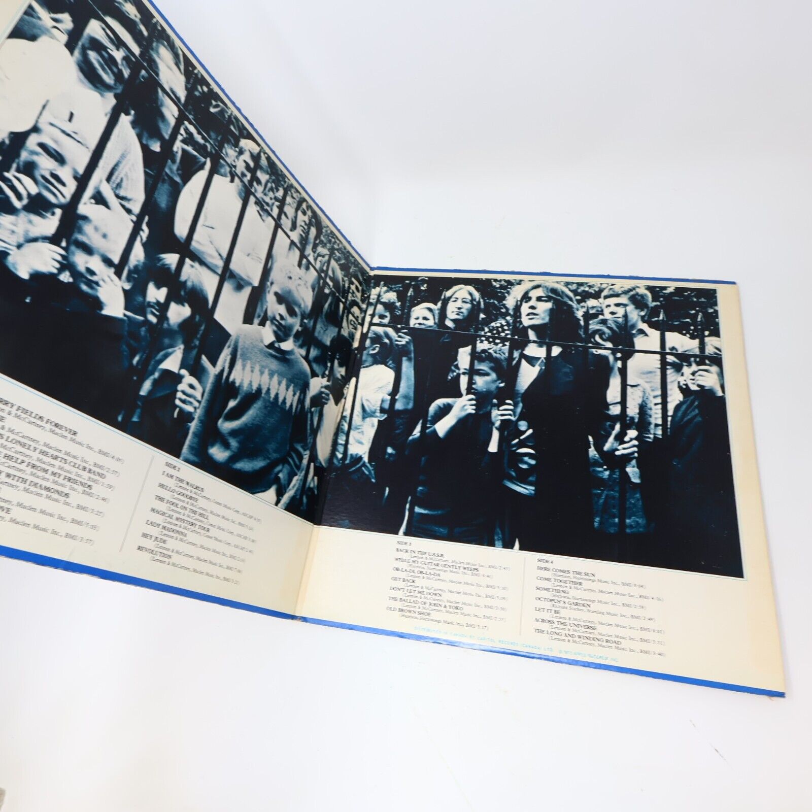 The Beatles 1962-1966 Red + 1967-1970 Blue Lot 2 LP Record 1973 SKBO 3403 3404