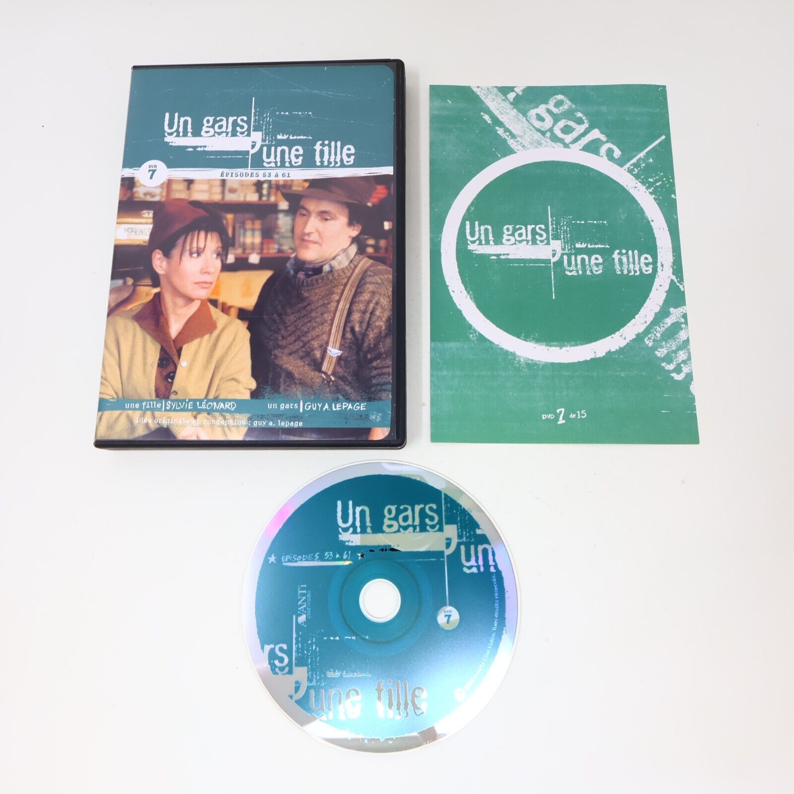 Un Gars une Fille DVD #7 Épisodes 53 à 61 Testé Guy A. Lepage & Sylvie Léonard