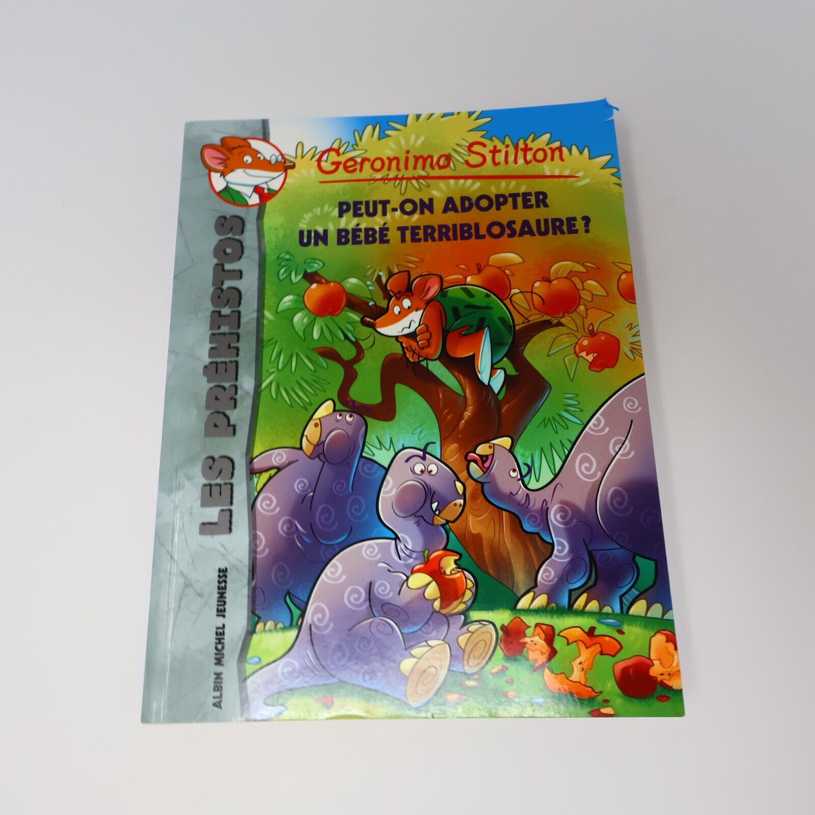 Lot 7 Livres Geronimo Stilton #1-2,5-8 Enfants Albin Michel Français French