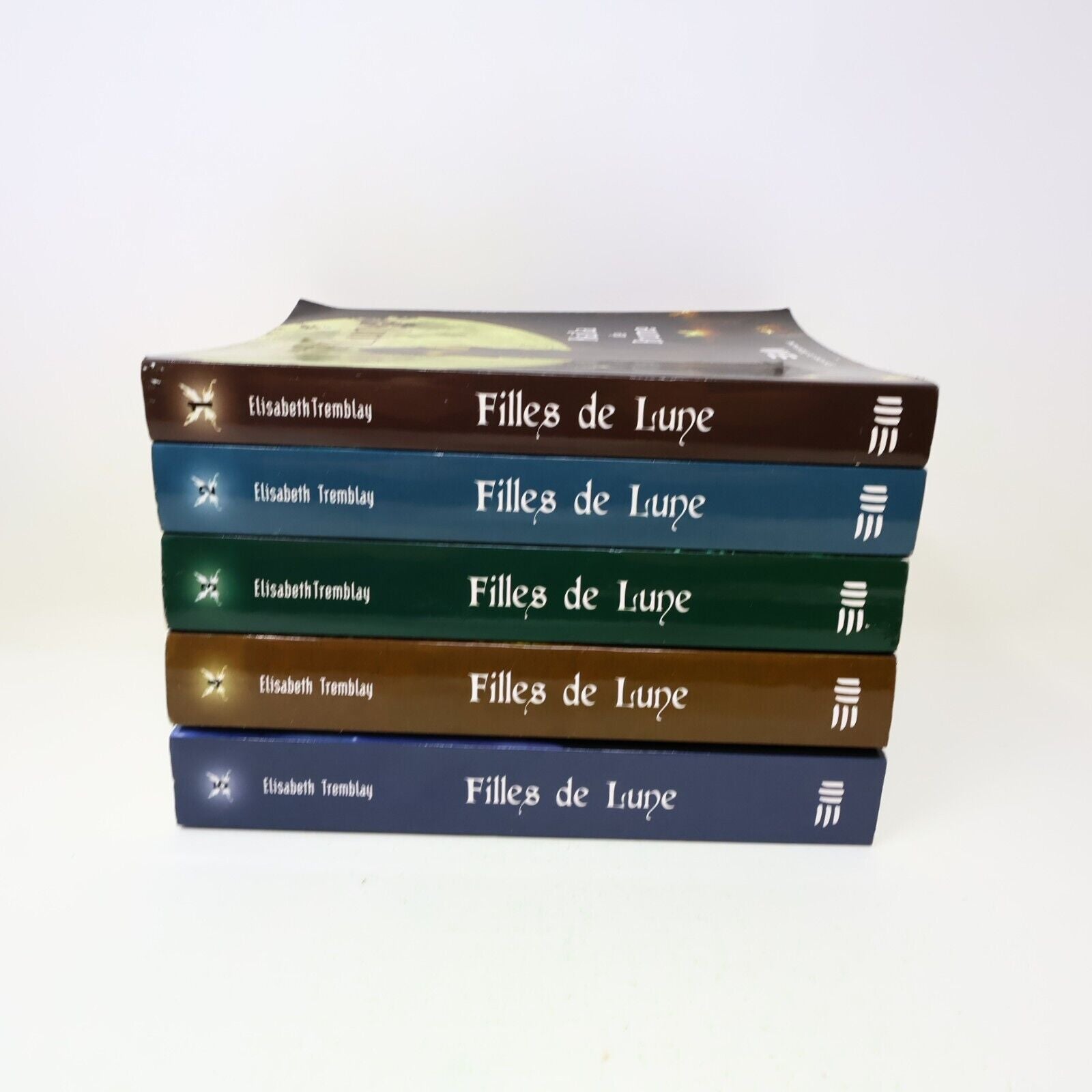 Filles de Lune #1-5 Lot 5 Livres Elisabeth Tremblay Série Complète De Mortagne