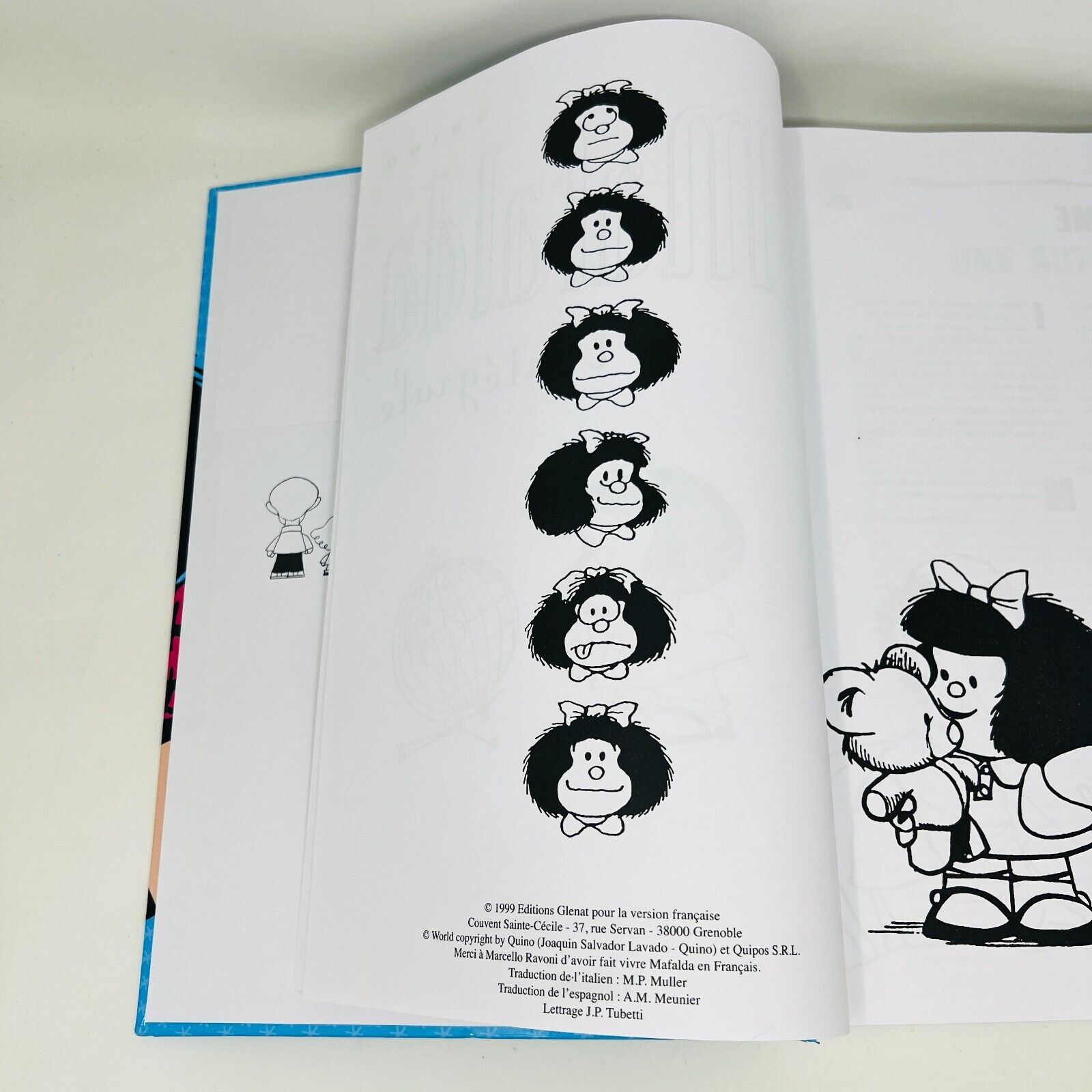 2014 Mafalda Intégrale 50 Ans de Quino Bande Dessinée Glénat en Français Omnibus