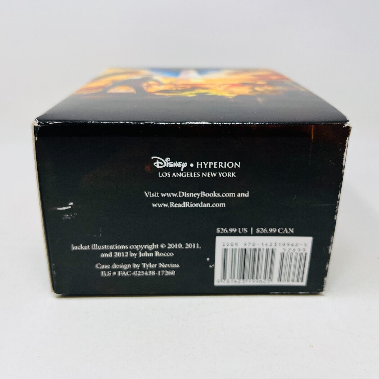 2013 The Kane Chronicles Complete Series Hyperion Box Set by Rick Riordan PB